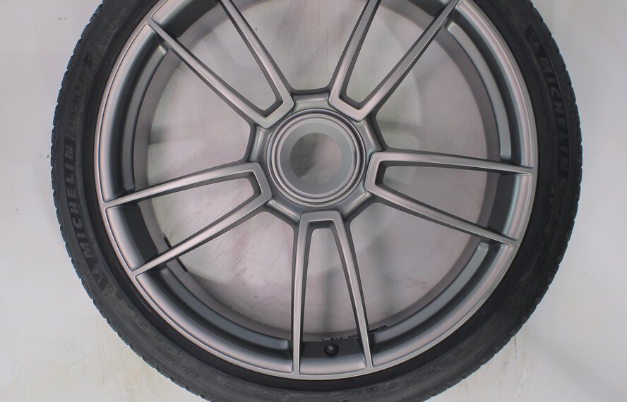 Porsche Porsche 911 992 GTS 20 & 21 inch wheels Michelin Winter tires Original