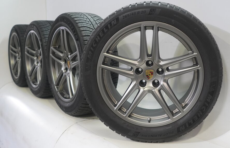 Porsche Porsche Macan II + III 95B 20 inch rims Michelin Winter tires Original