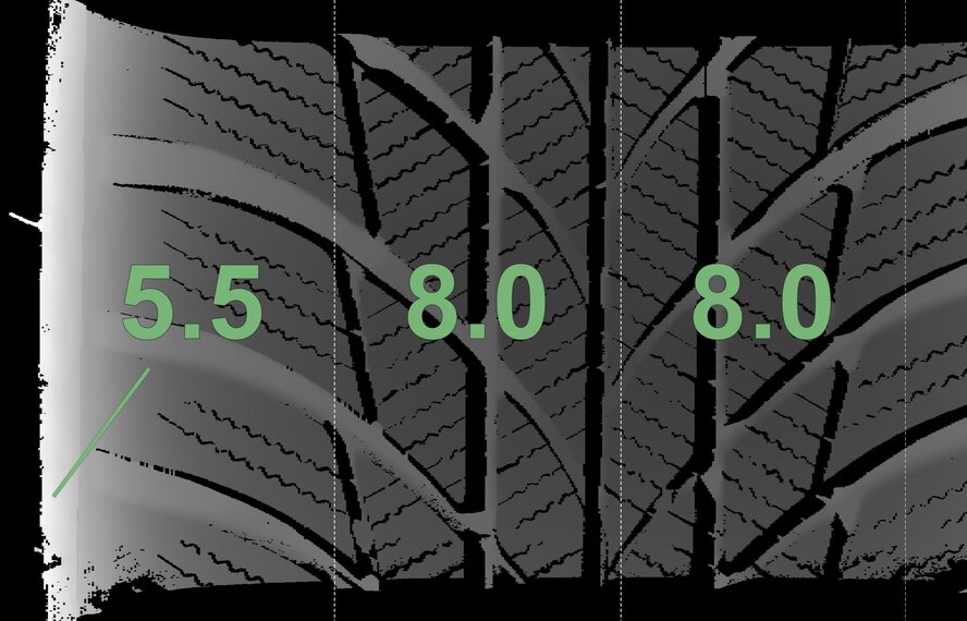 Volkswagen VW Polo 2G 16 inch rims Bridgestone Winter tires Original