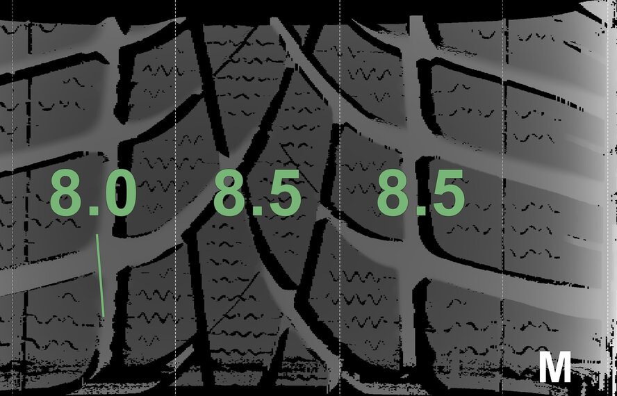 Mini Mini Cooper / S / One / Convertible F55 F56 F57 JCW510 17 inch rims Dunlop Runflat Winter tires New Original