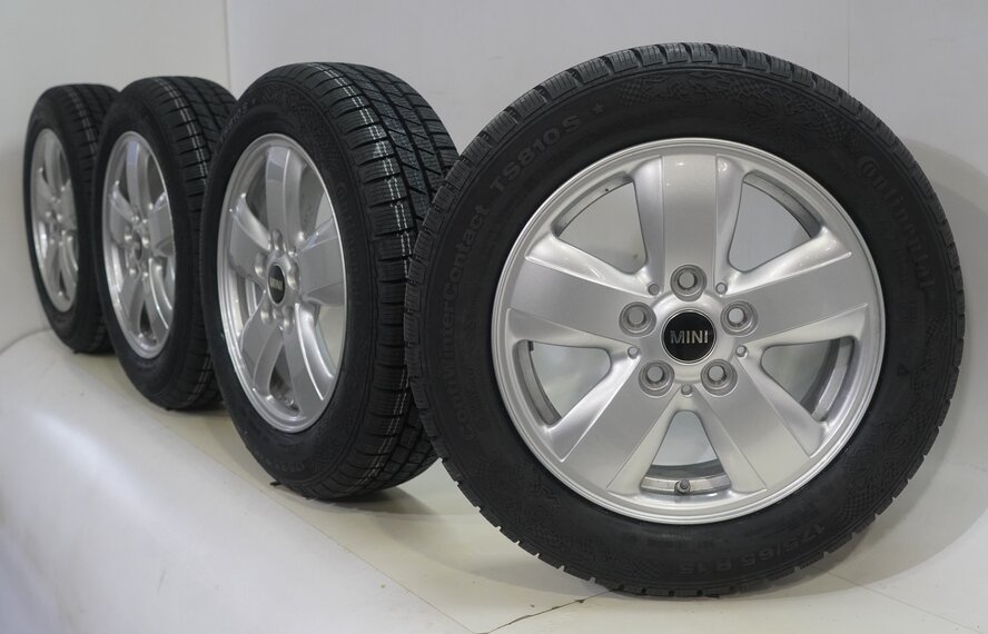Mini Mini Cooper / S / One / Convertible F55 F56 F57 492 15 inch wheels Continental Winter Tires New Original