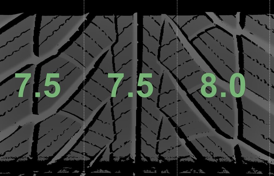 BMW BMW 5 Series G30 G31 8 Series G14 G15 G16 632 18-inch wheels Goodyear Winter Tires Original