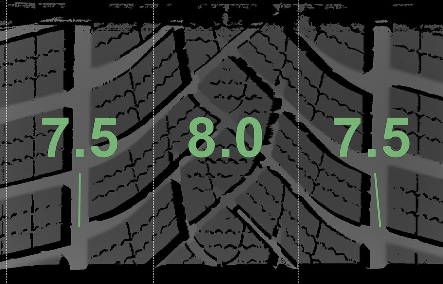 BMW BMW 5 Series G30 G31 8 Series G14 G15 G16 635 19 inch wheels Goodyear Winter Tires New Original