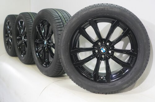 BMW BMW X3 X4 G01 G02 691 19 inch wheels Continental Runflat Winter Tires New Original