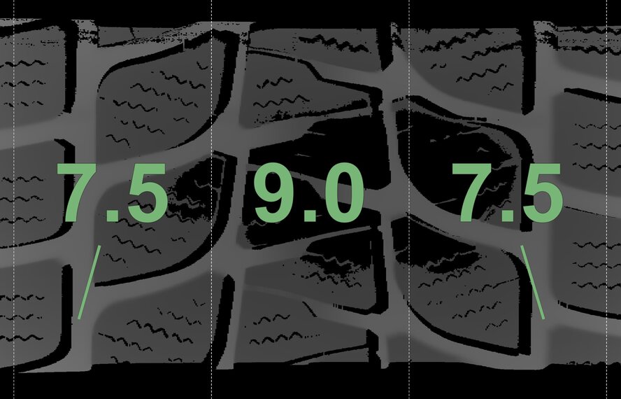 BMW BMW X5 F15 X6 F16 467M 19 inch wheels Bridgestone Runflat Winter Tires Original