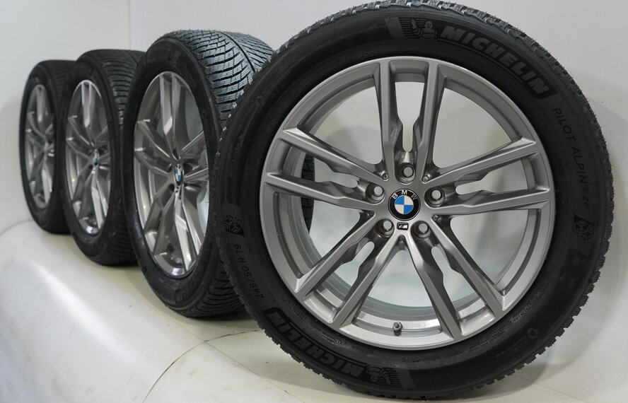 BMW BMW X3 X4 G01 G02 698M 19 inch wheels Michelin Runflat Winter Tires New Original