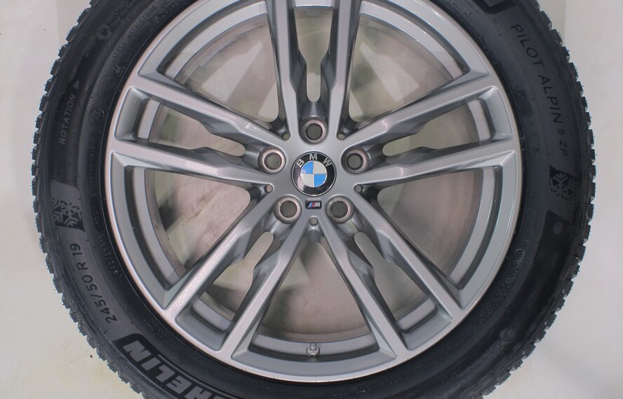 BMW BMW X3 X4 G01 G02 698M 19 inch wheels Michelin Runflat Winter Tires New Original