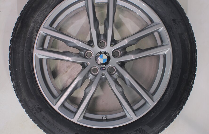 BMW BMW X3 X4 G01 G02 698M 19 inch wheels Michelin Runflat Winter Tires New Original