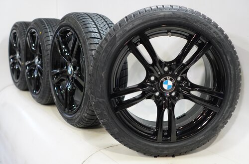 BMW BMW 3 4 series F30 F31 F32 F33 F36 400M 18 inch wheels Pirelli Runflat Winter Tires New Original