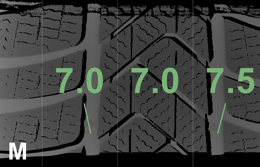 BMW BMW 6 GT G32 7 Series G11 G12 630 19-inch Wheels Pirelli Winter Tires New Original