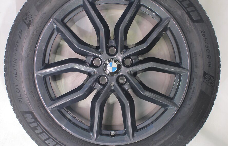 BMW BMW X5 G05 X6 G06 734 19 inch wheels Michelin Runflat Winter Tires Original