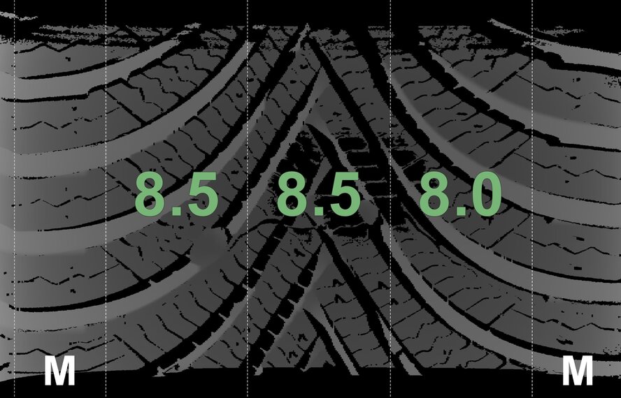 Volkswagen Volkswagen Golf 5 6 7 8 16 inch rims Michelin Winter Tires New Original