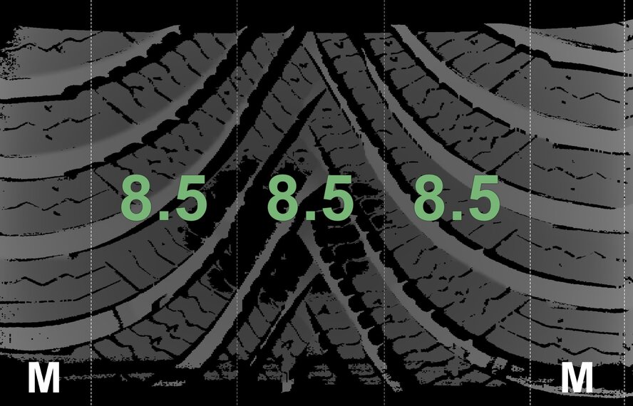 Volkswagen Volkswagen Golf 5 6 7 8 16 inch rims Michelin Winter Tires New Original