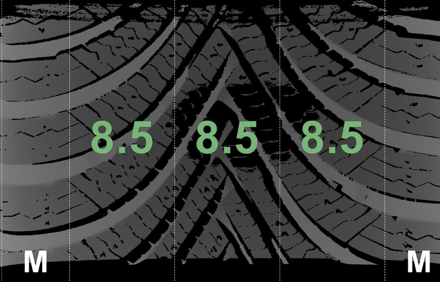 Volkswagen Volkswagen Golf 5 6 7 8 16 inch rims Michelin Winter Tires New Original