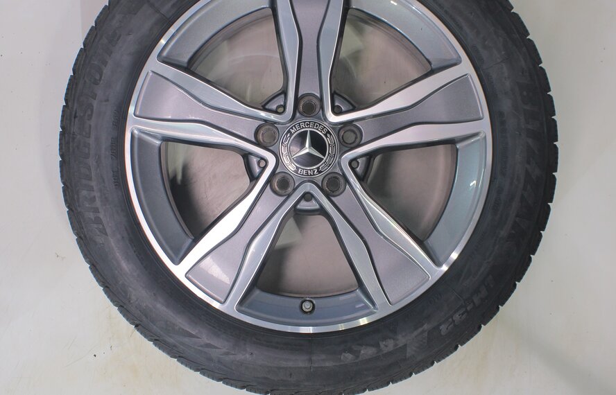 Mercedes Mercedes C-Class W205 S205 C205 17 inch wheels Bridgestone Winter Tires Original