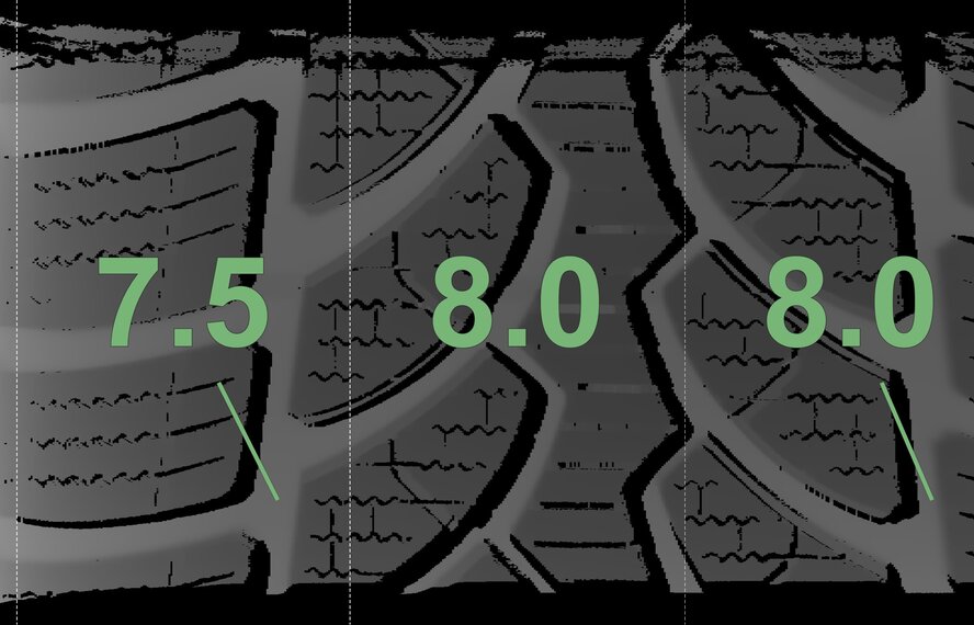 Mercedes Mercedes C-Class W205 S205 C205 17 inch wheels Bridgestone Winter Tires Original