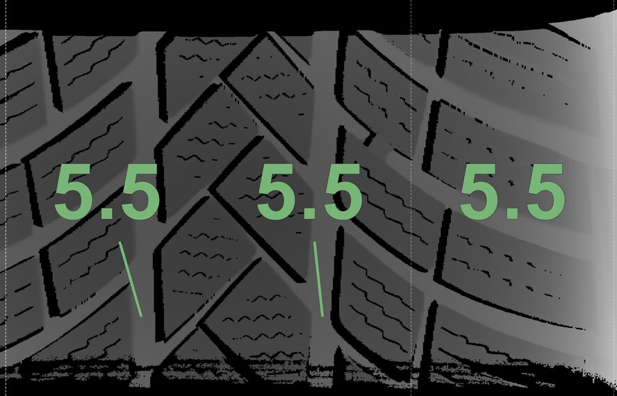 Volkswagen Volkswagen Tiguan II 17 inch wheels Vredestein Winter Tires Original