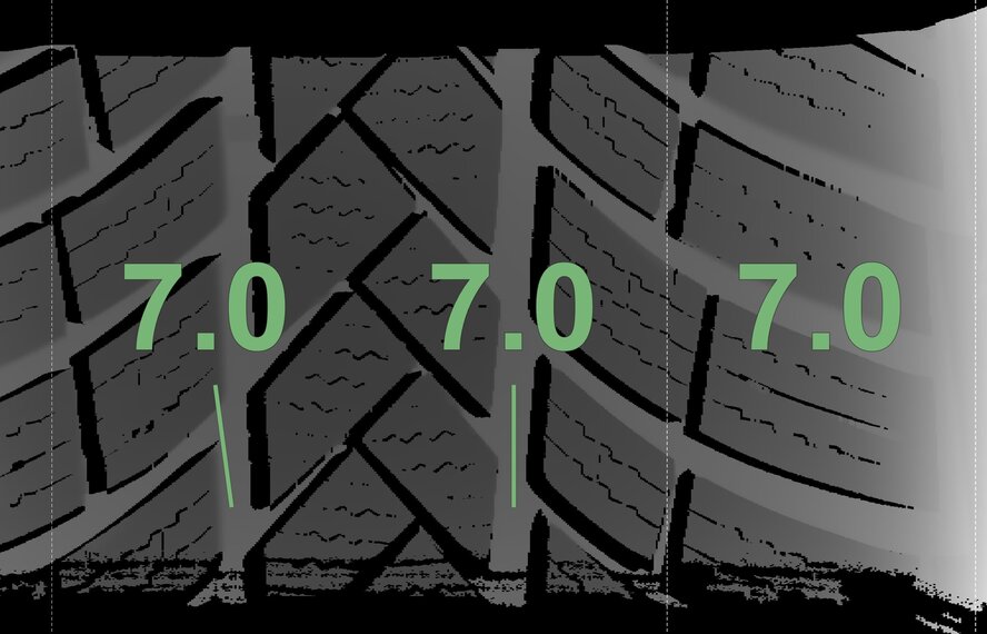 Volkswagen Volkswagen Tiguan II 17 inch wheels Vredestein Winter Tires Original