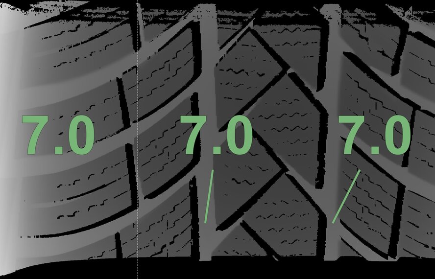 Volkswagen Volkswagen Tiguan II 17 inch wheels Vredestein Winter Tires Original