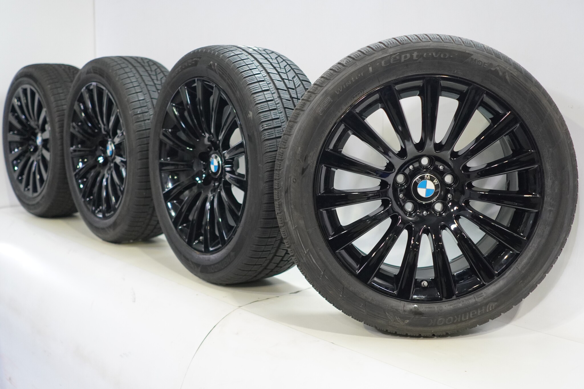 F01 Rims BMW 5 Series 7 Series F01 F02 F07 235 19 inch rims Hankook Winter Tires ...