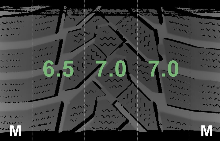 Volkswagen Volkswagen Golf 5 6 7 8 16 inch rims Nexen Winter Tires Original