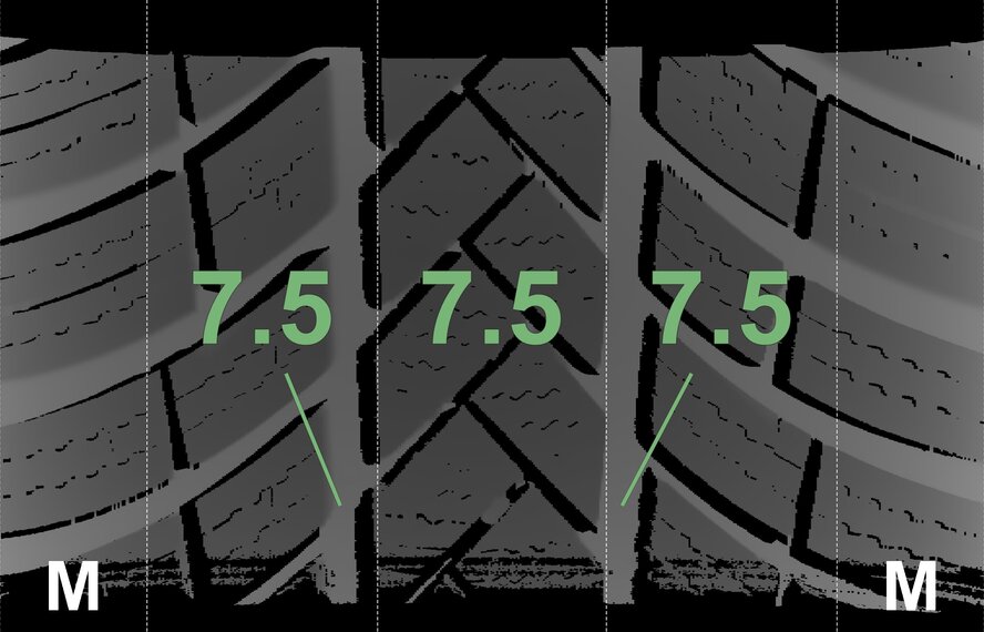 Volkswagen Volkswagen Tiguan II 17 inch wheels Vredestein Winter Tires Original