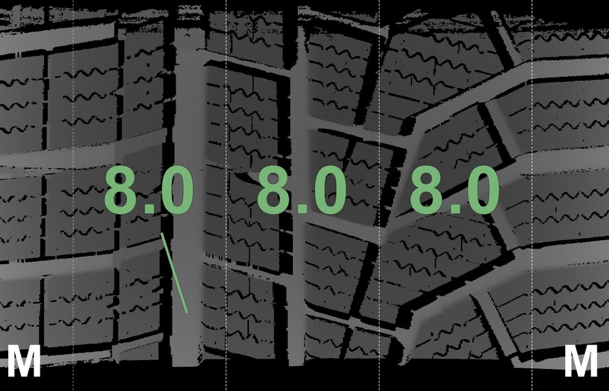 Audi Audi Q3 SQ3 F3B 17 inch wheels Hankook Winter Tires New Original