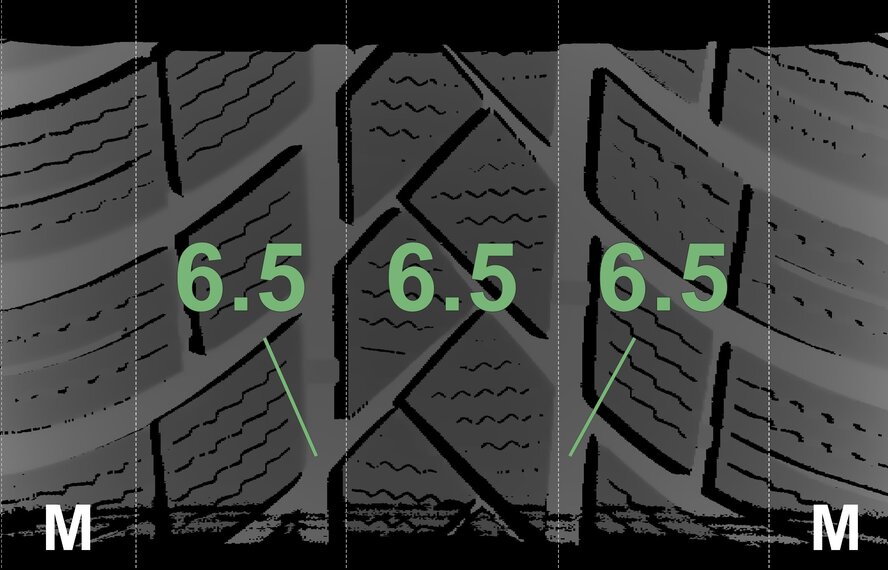 Volkswagen Volkswagen Tiguan II 17 inch wheels Vredestein Winter Tires Original