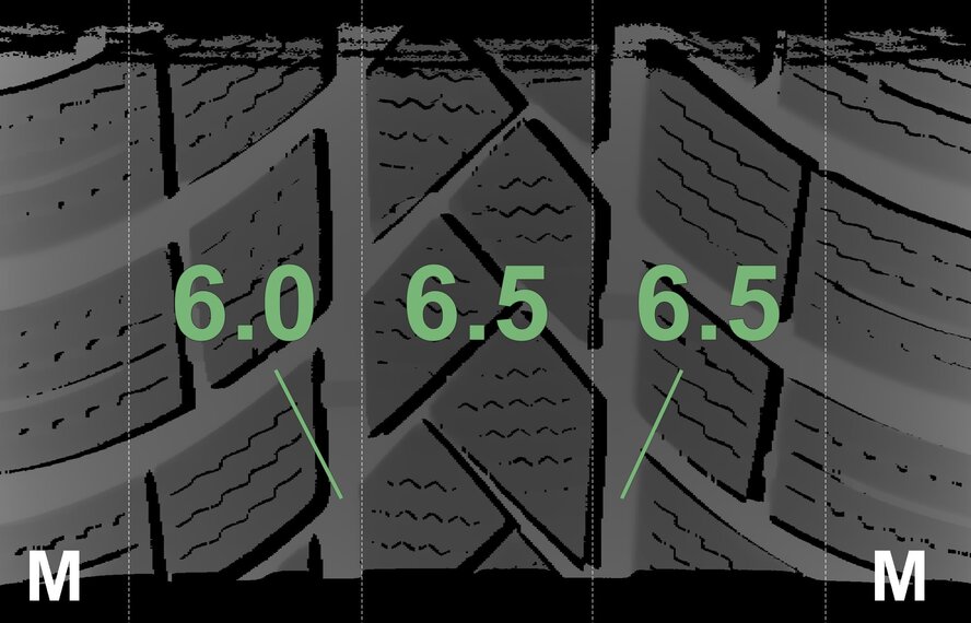 Volkswagen Volkswagen Tiguan II 17 inch wheels Vredestein Winter Tires Original