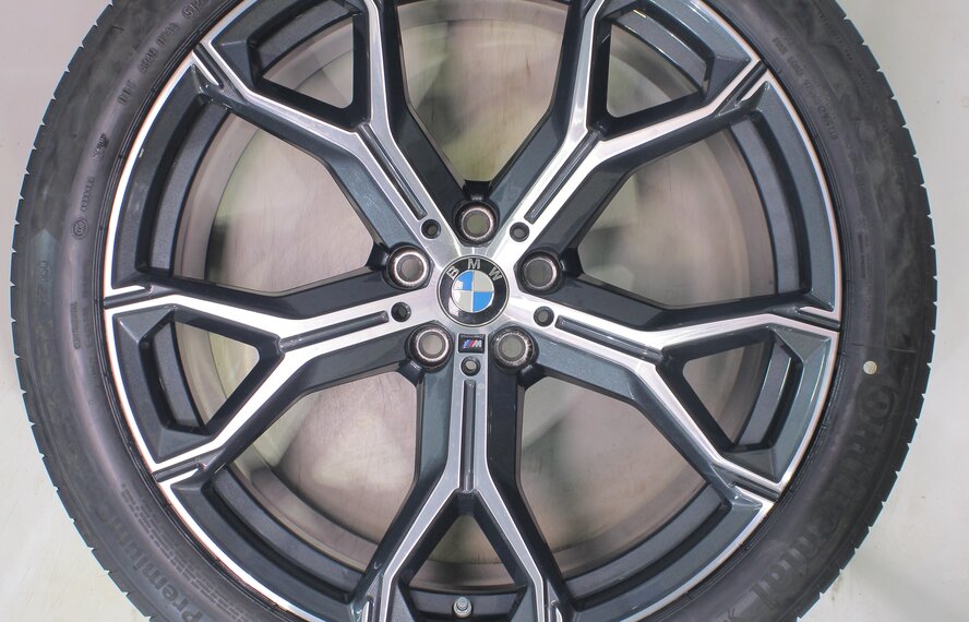 BMW BMW X5 G05 X6 G06 741M 21 inch wheels Continental Runflat Summer tires Original