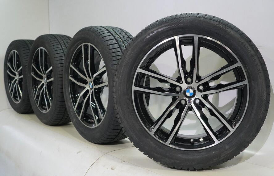 BMW BMW X3 X4 G01 G02 698M 19 inch wheels Continental Runflat Winter Tires New Original