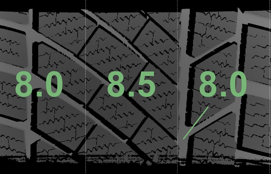 Audi Audi RS4 RS5 B9 20 inch wheels Continental Winter Tires New Original