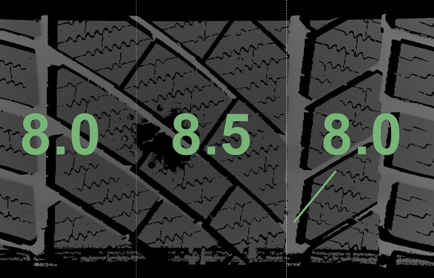 Audi Audi RS4 RS5 B9 20 inch wheels Continental Winter Tires New Original