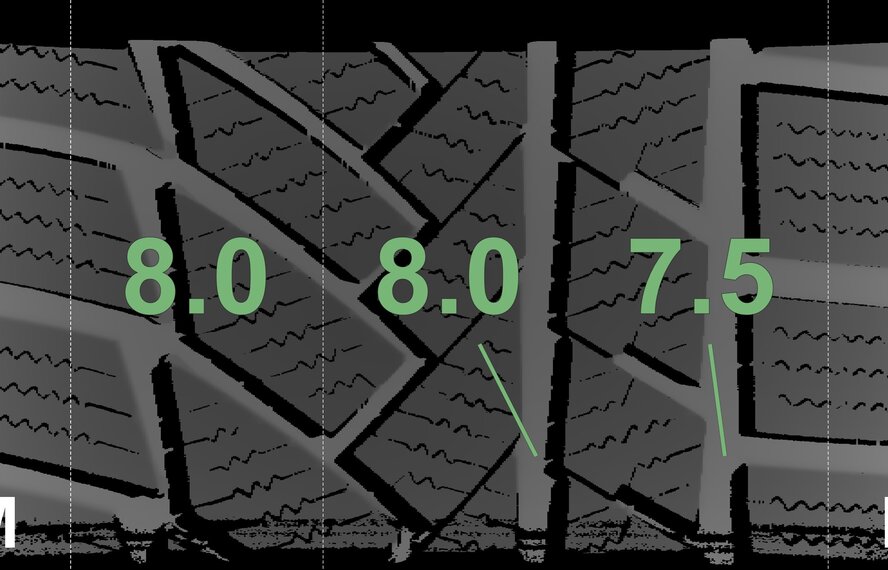 Audi Audi Q5 SQ5 80A 20 inch wheels Continental Winter Tires Original