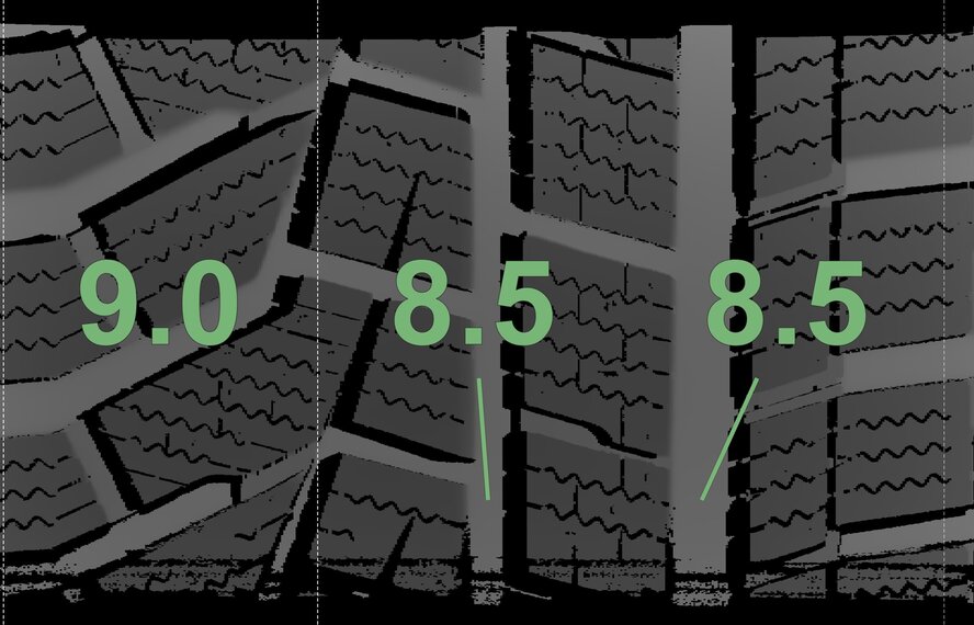 BMW BMW 5 Series G30 G31 8 Series G14 G15 G16 633 19 inch wheels Hankook Runflat Winter Tires New Original