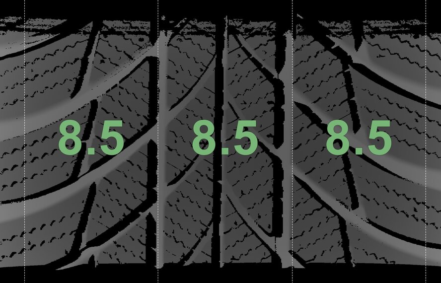 Volkswagen Volkswagen Arteon Passat Merano 17 inch wheels Bridgestone Winter Tires New Original