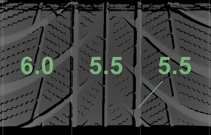 Volkswagen Volkswagen Arteon Passat Merano 17 inch wheels Bridgestone Winter Tires New Original