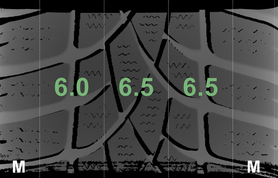 Mini Mini Cooper / S / One / Convertible F55 F56 F57 JCW510 17 inch wheels Dunlop Runflat Winter Tires Original