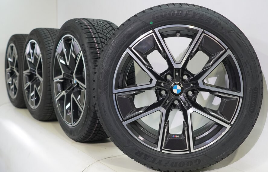 BMW BMW 4 Series i4 G26 858M 18 inch wheels Goodyear Winter Tires New Original