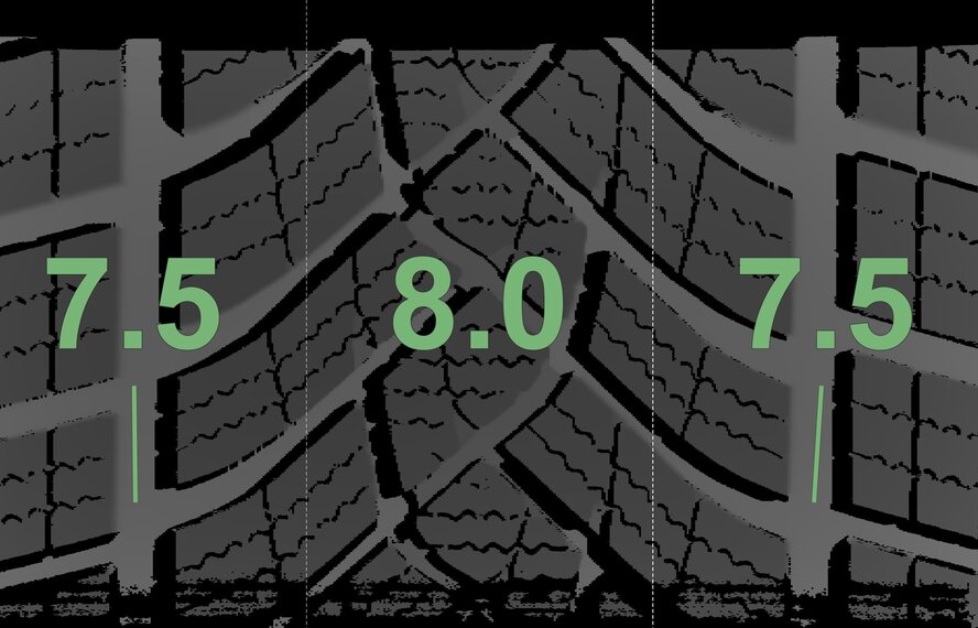 BMW BMW 4 Series i4 G26 858M 18 inch wheels Goodyear Winter Tires New Original