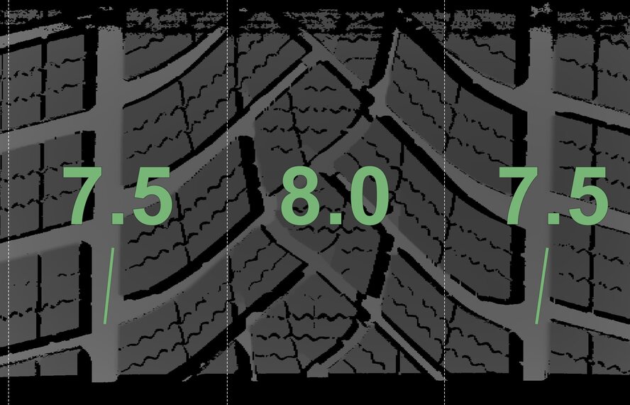 BMW BMW 4 Series i4 G26 858M 18 inch wheels Goodyear Winter Tires New Original