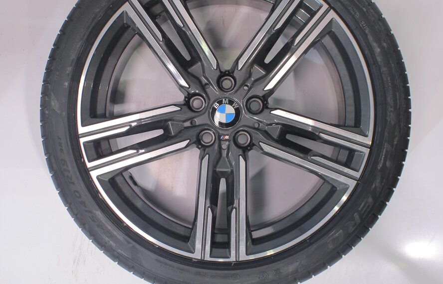 BMW BMW 5 Series G30 G31 8 Series G14 G15 G16 727M 19 inch wheels Pirelli Runflat Summer Tires New Original
