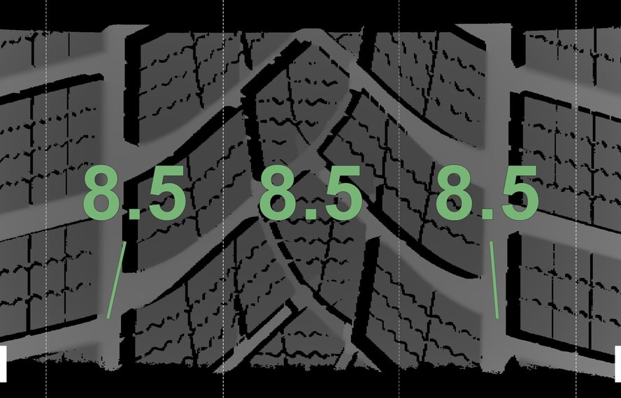 BMW BMW 4 Series i4 G26 851 17-inch wheels Goodyear Winter Tires New Original