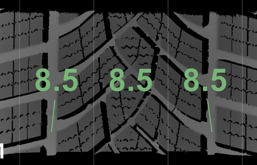 BMW BMW 4 Series i4 G26 851 17-inch wheels Goodyear Winter Tires New Original