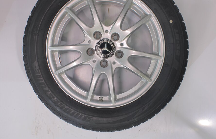 Mercedes Mercedes A B CLA Class W176 W117 W246 16 inch rims Bridgestone Winter Tires Original