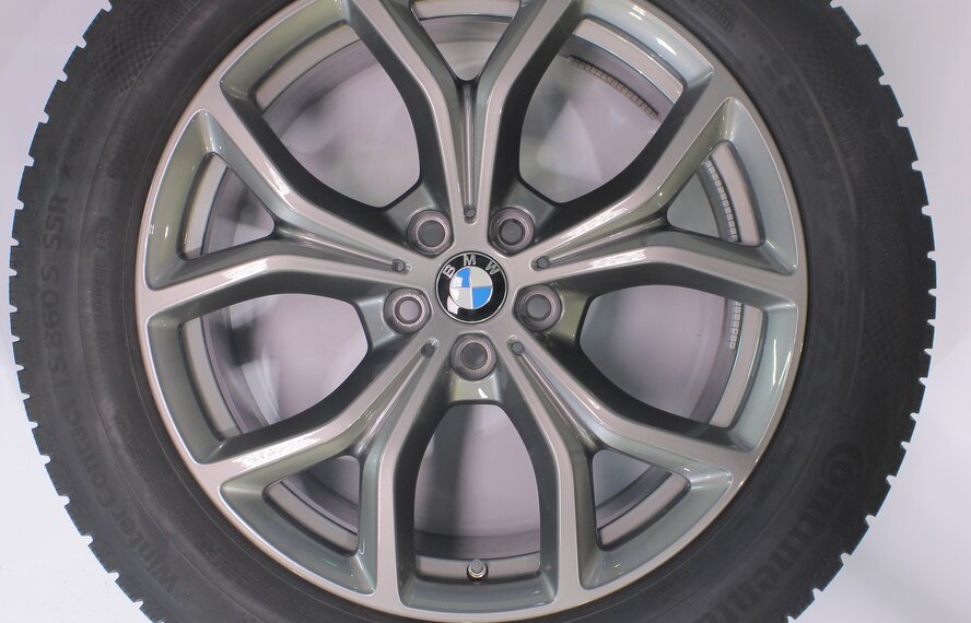 BMW BMW X5 G05 X6 G06 735 19 inch wheels Continental Runflat Winter Tires Original