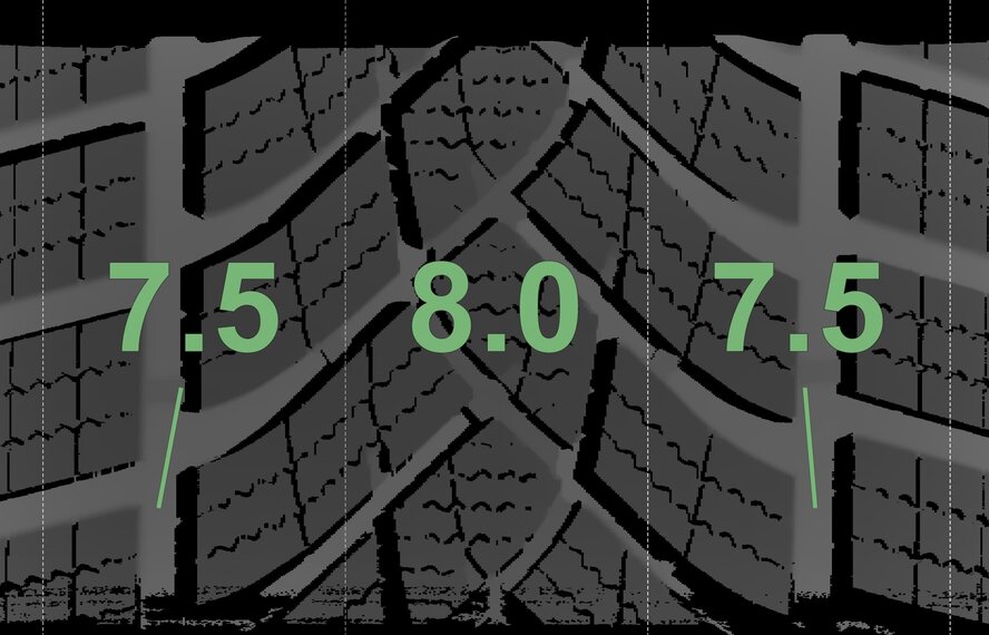 BMW BMW 4 Series i4 G26 859M 19 inch wheels Goodyear Winter Tires Original