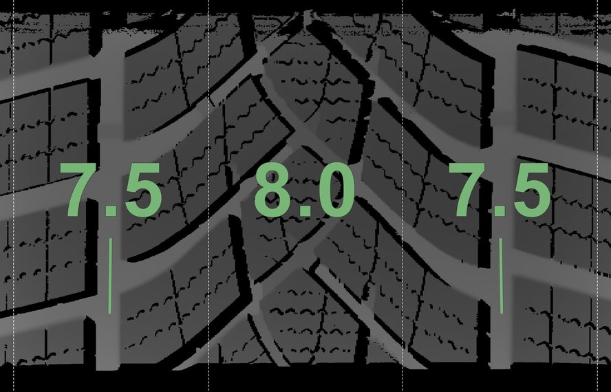 BMW BMW 4 Series i4 G26 859M 19 inch wheels Goodyear Winter Tires Original