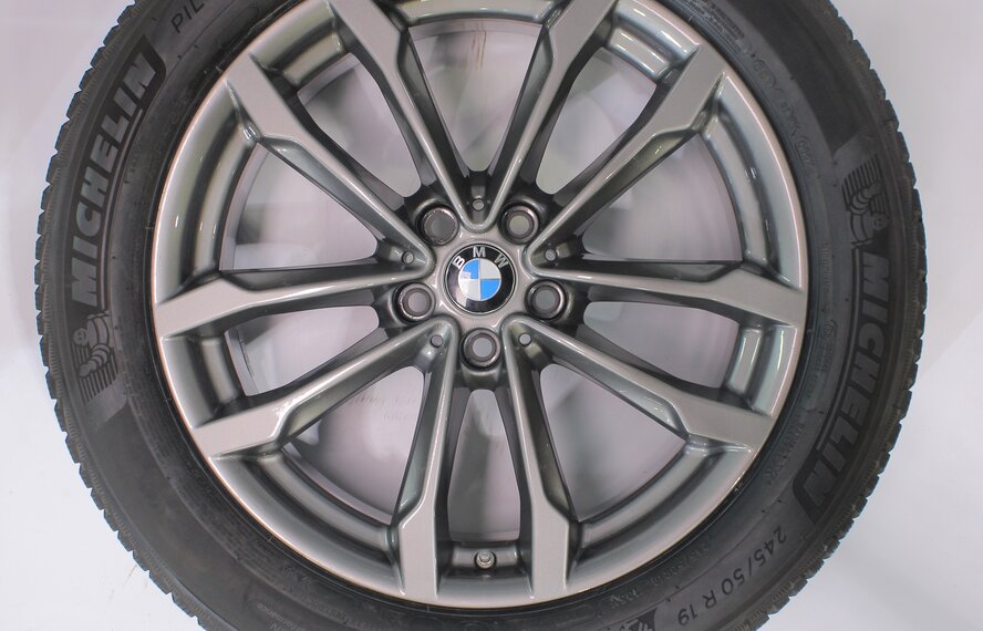 BMW BMW X3 X4 G01 G02 691 19 inch wheels Michelin Runflat Winter Tires Original