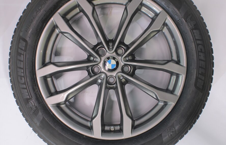 BMW BMW X3 X4 G01 G02 691 19 inch wheels Michelin Runflat Winter Tires Original